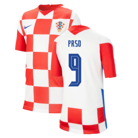 2020-2021 Croatia Home Nike Football Shirt (Kids) (PRSO 9)