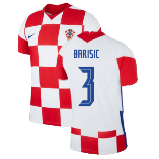 2020-2021 Croatia Home Nike Vapor Shirt (BARISIC 3)