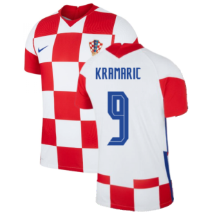 2020-2021 Croatia Home Nike Vapor Shirt (KRAMARIC 9)