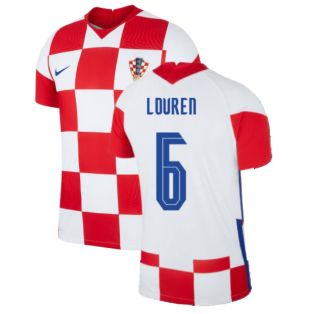 2020-2021 Croatia Home Nike Vapor Shirt (LOVREN 6)