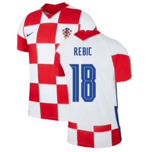 2020-2021 Croatia Home Nike Vapor Shirt (REBIC 18)