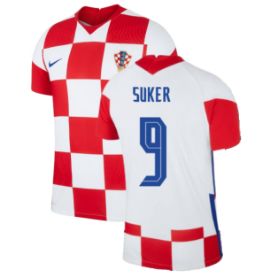 2020-2021 Croatia Home Nike Vapor Shirt (SUKER 9)