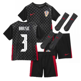 2020-2021 Croatia Little Boys Away Mini Kit (BARISIC 3)