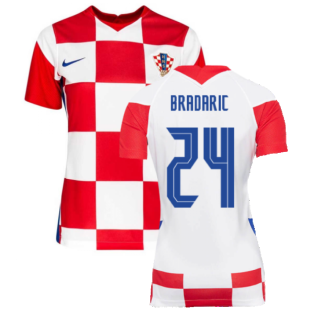 2020-2021 Croatia Womens Home Shirt (BRADARIC 24)