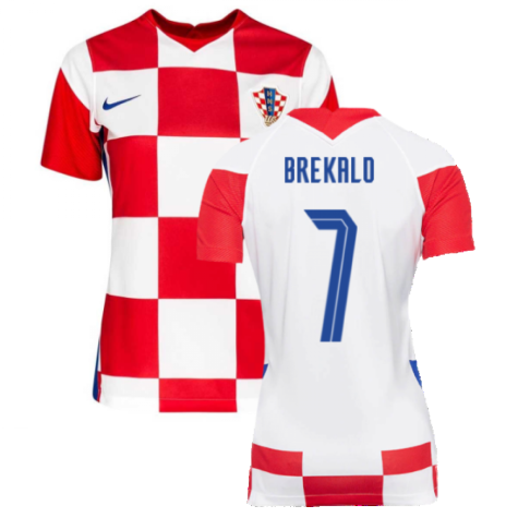2020-2021 Croatia Womens Home Shirt (BREKALO 7)
