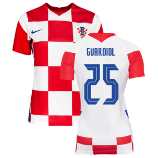 2020-2021 Croatia Womens Home Shirt (GVARDIOL 25)