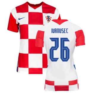 2020-2021 Croatia Womens Home Shirt (IVANUSEC 26)