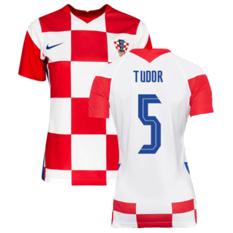 2020-2021 Croatia Womens Home Shirt (TUDOR 5)