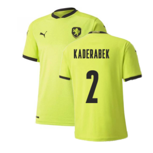 2020-2021 Czech Republic Away Puma Football Shirt (KADERABEK 2)