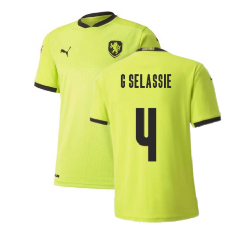 2020-2021 Czech Republic Away Puma Football Shirt (Kids) (G SELASSIE 4)