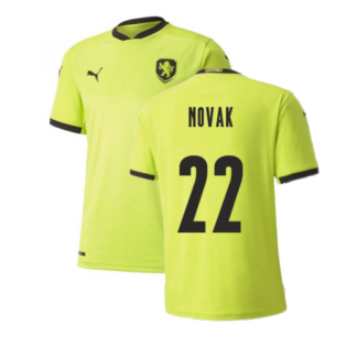 2020-2021 Czech Republic Away Puma Football Shirt (Kids) (NOVAK 22)