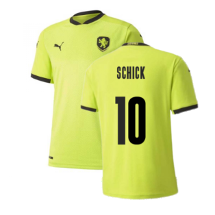 2020-2021 Czech Republic Away Puma Football Shirt (Kids) (SCHICK 10)