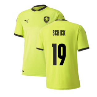 2020-2021 Czech Republic Away Puma Football Shirt (Kids) (SCHICK 19)