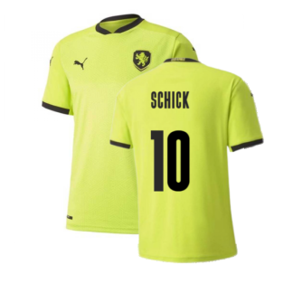 2020-2021 Czech Republic Away Puma Football Shirt (SCHICK 10)