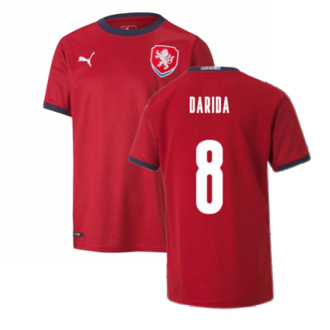 2020-2021 Czech Republic Home Shirt (Kids) (DARIDA 8)