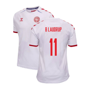 2020-2021 Denmark Away Shirt (B LAUDRUP 11)