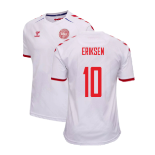 2020-2021 Denmark Away Shirt (ERIKSEN 10)