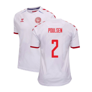 2020-2021 Denmark Away Shirt (POULSEN 2)