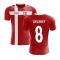 2023-2024 Denmark Flag Concept Football Shirt (Delaney 8)