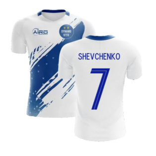 2020-2021 Dynamo Kiev Home Concept Football Shirt (Shevchenko 7)