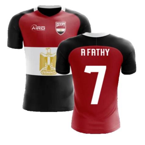 2023-2024 Egypt Flag Concept Football Shirt (A Fathy 7) - Kids