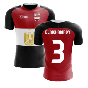 2023-2024 Egypt Flag Concept Football Shirt (ElMohamady 3)
