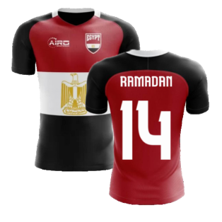 2020-2021 Egypt Flag Concept Football Shirt (Ramadan 14) - Kids