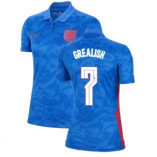 2020-2021 England Away Shirt (Ladies) (Grealish 7)