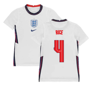 2020-2021 England Home Nike Football Shirt (Kids) (Rice 4)