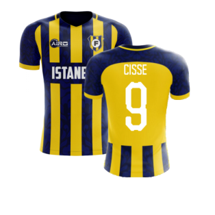 2020-2021 Fenerbahce Home Concept Football Shir (Cisse 9)