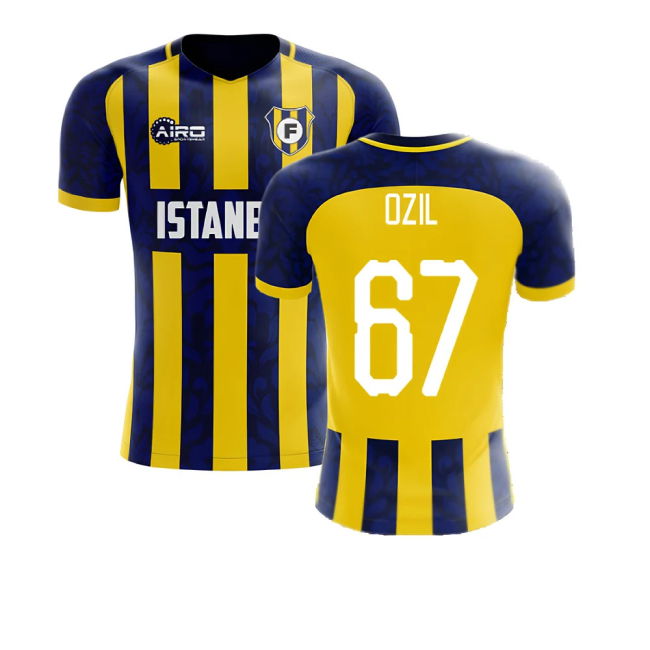 2025-2026 Fenerbahce Home Concept Football Shir (Ozil 67)