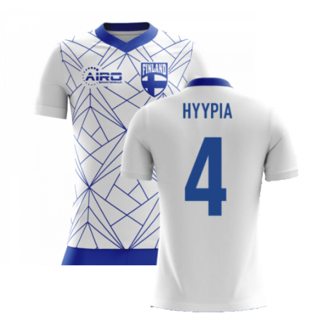 2023-2024 Finland Airo Concept Home Shirt (Hyypia 4)