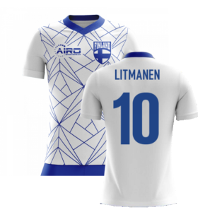 2020-2021 Finland Airo Concept Home Shirt (Litmanen 10)
