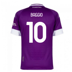 2020-2021 Fiorentina Home Shirt (BAGGIO 10)