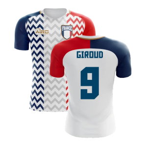 2025-2026 France Away Concept Shirt (Giroud 9) - Kids