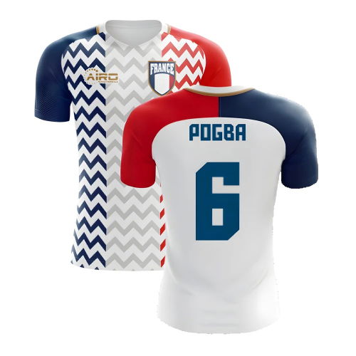 2025-2026 France Away Concept Shirt (Pogba 6) - Kids