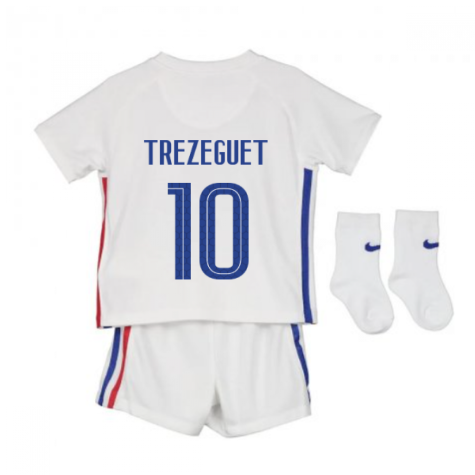 2020-2021 France Away Nike Baby Kit (TREZEGUET 10)