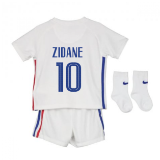 2020-2021 France Away Nike Baby Kit (ZIDANE 10)