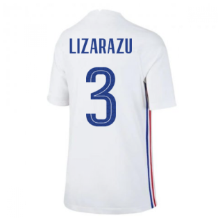 2020-2021 France Away Nike Football Shirt (Kids) (LIZARAZU 3)