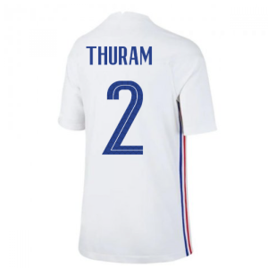 2020-2021 France Away Nike Football Shirt (Kids) (THURAM 2)