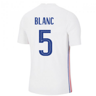 2020-2021 France Away Nike Vapor Match Shirt (BLANC 5)