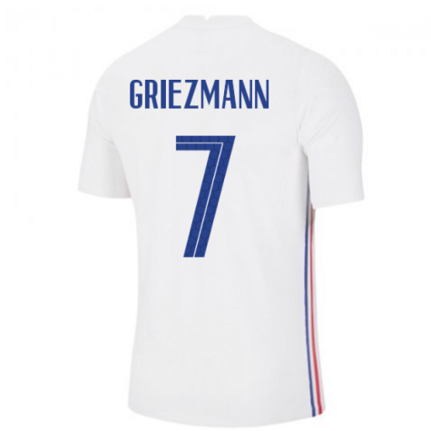 2020-2021 France Away Nike Vapor Match Shirt (GRIEZMANN 7)