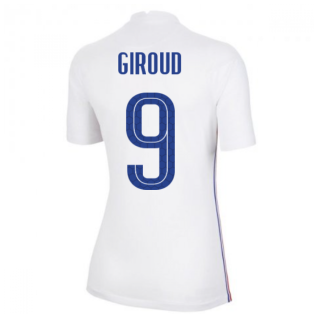 2020-2021 France Away Nike Womens Shirt (GIROUD 9)