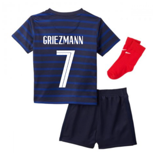 2020-2021 France Home Nike Baby Kit (GRIEZMANN 7)