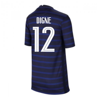 2020-2021 France Home Nike Football Shirt (Kids) (Digne 12)