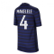 2020-2021 France Home Nike Football Shirt (Kids) (MAKELELE 4)