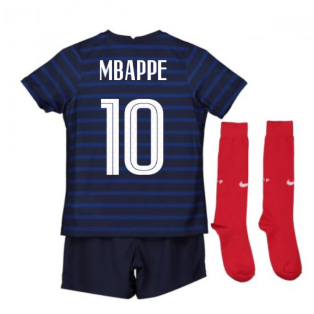 2020-2021 France Home Nike Mini Kit (MBAPPE 10)