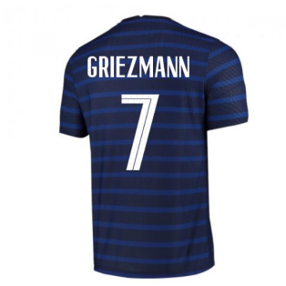 2020-2021 France Home Nike Vapor Match Shirt (GRIEZMANN 7)