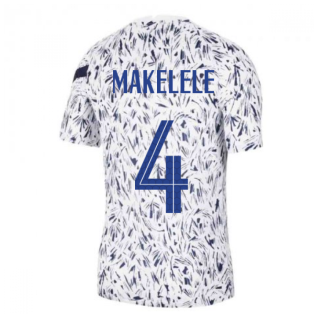 2020-2021 France Nike Dry Pre-Match Training Shirt (White) (MAKELELE 4)