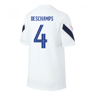 2020-2021 France Nike Training Shirt (White) (DESCHAMPS 4)